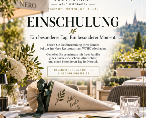 Einschulungsfeier im Nero Restaurant am WTHC Wiesbaden im Nerotal am Neroberg