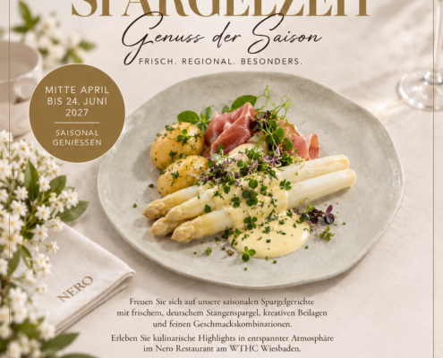 Spargelzeit im NERO Restaurant